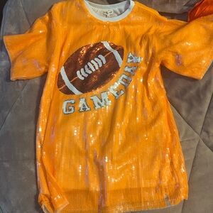 Sequin Size Large TN Vols Dress brand new